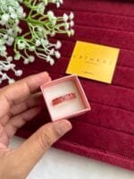 Trendy Ruby stone Adjustable Ring✨ 1293 - Image 2