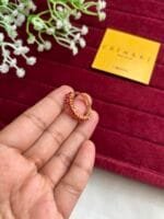 Trendy Ruby stone Adjustable Ring✨ 1293 - Image 4