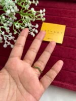 Green stone Beautiful design Adjustable size Rings♥️1265 - Image 2