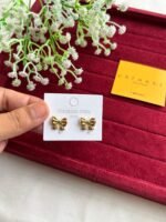 Bow design stud Earrings ♥️1282