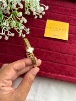 Stainless steel Beautiful clover design Golden open bangle✨1292 - Image 4