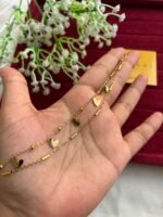 Stainless steel Heart design double layer bracelet ♥️🌟1273 - Image 2