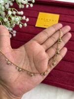 Beautiful star design Golden Necklace 🌟 1303 - Image 4