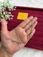 Beautiful star design Golden Necklace 🌟 1303