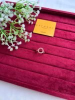 Stainless steel Beautiful Rosegold Circle design Adjustable Ring🌸 1286 - Image 4