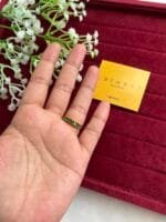 Trendy Green stone beautiful Adjustable Ring✨1374 - Image 2