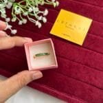 Trendy Green stone beautiful Adjustable Ring✨1374