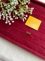 Trendy Green stone beautiful Adjustable Ring✨1374 - Image 3