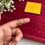 Stainless steel Beautiful Golden Adjustable Ring✨1367