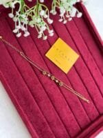 Double layer Rose flower design Golden bracelet 🌷1309 - Image 4