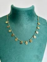 Beautiful tree charm design Golden Necklace✨1306 - Image 3