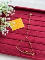 Stainless steel Beautiful hand chain with Ring❤️‍🔥 1320 - Image 3