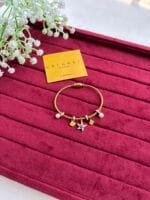 Stainless steel Beautiful design Golden open bangle✨ 1323 - Image 2