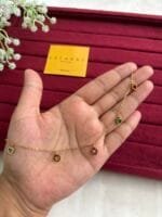 Beautiful heart design multicolour stone Necklace ♥️1430 - Image 5