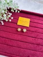Beautiful flower design golden earrings ✨1355 - Image 3