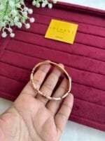 Stainless steel Butterfly design Rosegold open bangle♥️1327 - Image 2