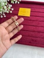 Stainless Beautiful Golden open bangle✨1389 - Image 3