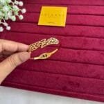 Stainless steel Beautiful no stone wing design open bangle ✨🪽1358