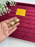 Trendy Beautiful Golden earrings ✨1353 - Image 2