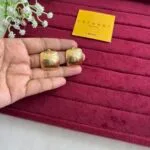 Trendy Beautiful Golden earrings ✨1353