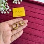 Trendy Beautiful Golden earrings ✨1349