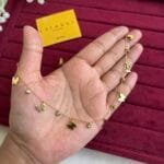 Stainless steel Beautiful Butterfly design Golden necklace✨1351