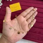 Stainless steel Beautiful Butterfly design Golden necklace✨1351