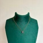 Stainless steel Beautiful star design pink stone Necklace 🌟🌸1399