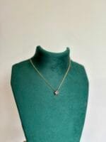 Stainless steel Beautiful star design pink stone Necklace 🌟🌸1399 - Image 2