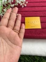 Beautiful Ruby and white stone Beautiful adjustable ring✨1424 - Image 6