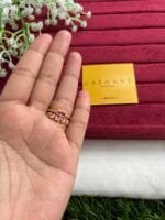 Beautiful Ruby and white stone Beautiful adjustable ring✨1424 - Image 2