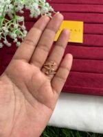 Beautiful flower design adjustable stone ring🌸1425 - Image 2