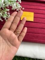 Beautiful flower design adjustable stone ring🌸1425 - Image 3