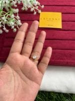 Beautiful white stone Adjustable ring✨1426 - Image 4