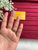 Green stone beautiful Adjustable size Ring✨1415