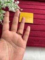 Trendy Multicolour beautiful cross design Adjustable Ring✨1393 - Image 2