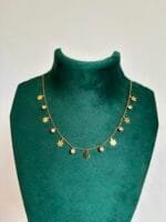 Stainless steel Beautiful snowflake design Golden Necklace ❄️1402 - Image 2