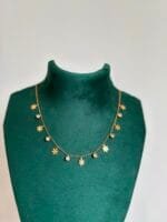 Stainless steel Beautiful snowflake design Golden Necklace ❄️1402 - Image 4