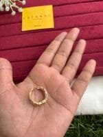 Black Adjustable stone Ring😍1427 - Image 4