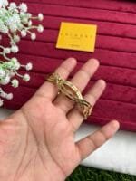 Beautiful Golden open bangle 😍1438 - Image 3