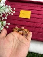 Beautiful Golden open bangle 😍1438 - Image 4