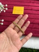 Stainless steel Beautiful Golden Open bangle ✨1459