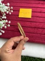 Stainless steel Beautiful Golden Open bangle ✨1459 - Image 3