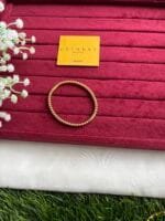 Stainless steel Beautiful Golden open bangle🌸no stone❣️1463 - Image 5