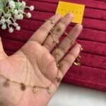 Stainless steel Beautiful flower design Necklace and bracelet combo🌸1408