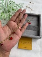 Stainless steel Beautiful strawberry design bracelet and Necklace 🍓1413 - Image 2