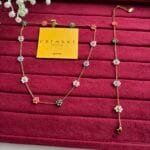 Stainless steel Beautiful flower design Necklace and bracelet combo set🌸1412