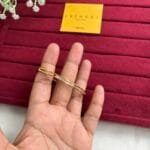 Stainless steel Beautiful simple design open bangle✨1440