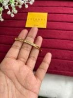 Stainless steel Beautiful simple design open bangle✨1440 - Image 3