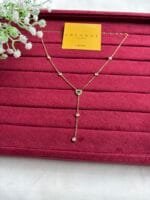 Beautiful Green heart design hanging Golden Necklace ♥️1469 - Image 3